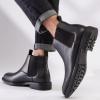 image:imageArkbird Chelsea Ankle Boots for Men Genuine Leather Oxford Casual and Formal Dress BootBlack113