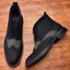 image:imageArkbird Chelsea Ankle Boots for Men Genuine Leather Oxford Casual and Formal Dress BootBlack819