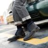 image:imageArkbird Chelsea Ankle Boots for Men Genuine Leather Oxford Casual and Formal Dress BootBlack819