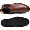 image:imageArkbird Chelsea Ankle Boots for Men Genuine Leather Oxford Casual and Formal Dress BootBrown113