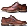 image:imageArkbird Chelsea Ankle Boots for Men Genuine Leather Oxford Casual and Formal Dress BootBrown3168