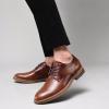 image:imageArkbird Chelsea Ankle Boots for Men Genuine Leather Oxford Casual and Formal Dress BootBrown3168
