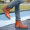 image:imageArkbird Chelsea Ankle Boots for Men Genuine Leather Oxford Casual and Formal Dress BootBrown812