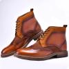 image:imageArkbird Chelsea Ankle Boots for Men Genuine Leather Oxford Casual and Formal Dress BootBrown819