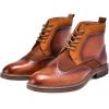 image:imageArkbird Chelsea Ankle Boots for Men Genuine Leather Oxford Casual and Formal Dress BootBrown819