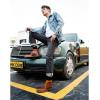 image:imageArkbird Chelsea Ankle Boots for Men Genuine Leather Oxford Casual and Formal Dress BootBrown819