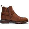 image:imageArkbird Chelsea Ankle Boots for Men Genuine Leather Oxford Casual and Formal Dress BootCh Brown812