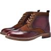 image:imageArkbird Chelsea Ankle Boots for Men Genuine Leather Oxford Casual and Formal Dress BootDark Brown819
