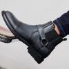 image:imageArkbird Chelsea Ankle Boots for Men Genuine Leather Oxford Casual and Formal Dress BootLight Black812