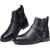 image:imageArkbird Chelsea Ankle Boots for Men Genuine Leather Oxford Casual and Formal Dress BootSuedeblack812