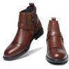 image:imageArkbird Chelsea Ankle Boots for Men Genuine Leather Oxford Casual and Formal Dress BootSuedecoffee812