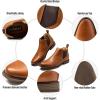 image:imageArkbird Chelsea Boots for Men Genuine Leather Oxford Casual and Formal Ankle Dress BootBrightbrown802