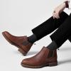 image:imageArkbird Chelsea Boots for Men Genuine Leather Oxford Casual and Formal Ankle Dress BootBrown802