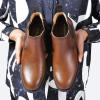 image:imageArkbird Chelsea Boots for Men Genuine Leather Oxford Casual and Formal Ankle Dress BootCoffee