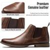 image:imageArkbird Chelsea Boots for Men Genuine Leather Oxford Casual and Formal Ankle Dress BootMattecoffee802
