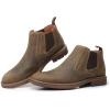 image:imageArkbird Chelsea Boots for Men Genuine Leather Oxford Casual and Formal Ankle Dress BootRetro