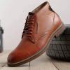 image:imageArkbird Chukka Boots Fashion and Comfort Casual Oxfords Ankle Lace Up BootBrown