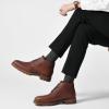 image:imageArkbird Chukka Boots Fashion and Comfort Casual Oxfords Ankle Lace Up BootBrown18012
