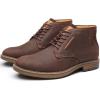 image:imageArkbird Chukka Boots Fashion and Comfort Casual Oxfords Ankle Lace Up BootCoffee