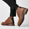 image:imageArkbird Chukka Boots Fashion and Comfort Casual Oxfords Ankle Lace Up BootCr Brown18012