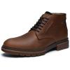 image:imageArkbird Chukka Boots Fashion and Comfort Casual Oxfords Ankle Lace Up BootCr Brown18012