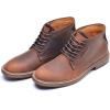 image:imageArkbird Chukka Boots Fashion and Comfort Casual Oxfords Ankle Lace Up BootDark Brown
