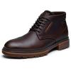image:imageArkbird Chukka Boots Fashion and Comfort Casual Oxfords Ankle Lace Up BootDark Brown18012