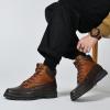 image:imageArkbird Mens Chukka Boots Genuine Leather Ankle Boot for Men Classic Casual Oxford Style FootwearBrown711