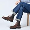 image:imageArkbird Mens Chukka Boots Genuine Leather Ankle Boot for Men Classic Casual Oxford Style FootwearDark Brown033