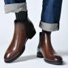 image:imageArkbird Mens Chukka Boots Genuine Leather Ankle Boot for Men Classic Casual Oxford Style FootwearDark Brown066