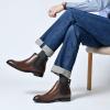 image:imageArkbird Mens Chukka Boots Genuine Leather Ankle Boot for Men Classic Casual Oxford Style FootwearDark Brown066