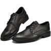image:imageMens Dress Shoes Lace Up Plain Toe Leather OxfordBlack333