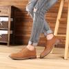 image:imageMens Dress Shoes Lace Up Plain Toe Leather OxfordBrown