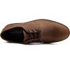 image:imageMens Dress Shoes Lace Up Plain Toe Leather OxfordDark Brown 168