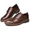 image:imageMens Dress Shoes Lace Up Plain Toe Leather OxfordKhaki3586
