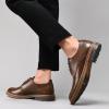 image:imageMens Dress Shoes Lace Up Plain Toe Leather OxfordKhaki3586