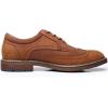 image:imageMens Dress Shoes Lace Up Plain Toe Leather OxfordWingtipapricot