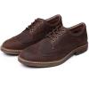 image:imageMens Dress Shoes Lace Up Plain Toe Leather OxfordWingtipcoffee