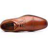 image:imageMens Dress Shoes Modern Oxford Round Cap Toe Lace up Casual Formal Business Leather Derby Shoes