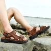 image:imageMens Sandals Premium Leather and Nonslip Rubber Soles Comfortable with Arch Support Outdoor Hiking Sport Summer Shoes