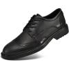 image:imageMens Dress Shoes Lace Up Plain Toe Leather OxfordBlack333