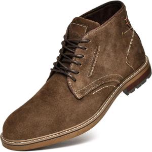 image:imageArkbird Chukka Boots Fashion and Comfort Casual Oxfords Ankle Lace Up Boot18012suedecoffee
