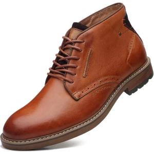 image:imageArkbird Chukka Boots Fashion and Comfort Casual Oxfords Ankle Lace Up BootBrown
