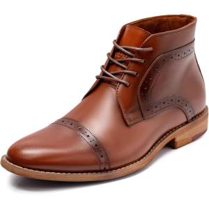 image:imageArkbird Chukka Boots Fashion and Comfort Casual Oxfords Ankle Lace Up BootBrownish20587
