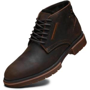image:imageArkbird Chukka Boots Fashion and Comfort Casual Oxfords Ankle Lace Up BootCr Coffee18012
