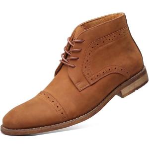 image:imageArkbird Chukka Boots Fashion and Comfort Casual Oxfords Ankle Lace Up BootDark Brown20587