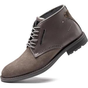 image:imageArkbird Chukka Boots Fashion and Comfort Casual Oxfords Ankle Lace Up BootSlate Gray 18012