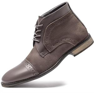 image:imageArkbird Chukka Boots Fashion and Comfort Casual Oxfords Ankle Lace Up BootSlate Gray 20587