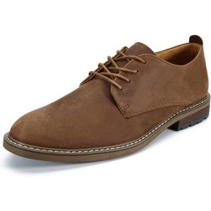 image:imageMens Dress Shoes Lace Up Plain Toe Leather OxfordTan586