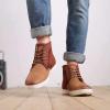 image:imageArkbird Casual Sneaker Shoes Laceup Leather Chukka Boots for Men818brown